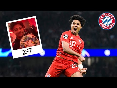 Serge Gnabry & "his" Champions League Ball