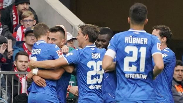 Bayern Munich 1-2 Hoffenheim: Champions suffer first Bundesliga defeat of season