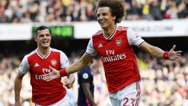 Arsenal 1-0 Bournemouth: David Luiz earns victory for Gunners
