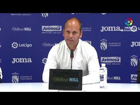 Rueda de prensa de  José Alberto López tras el CF Fuenlabrada vs Real Sporting (2-0)