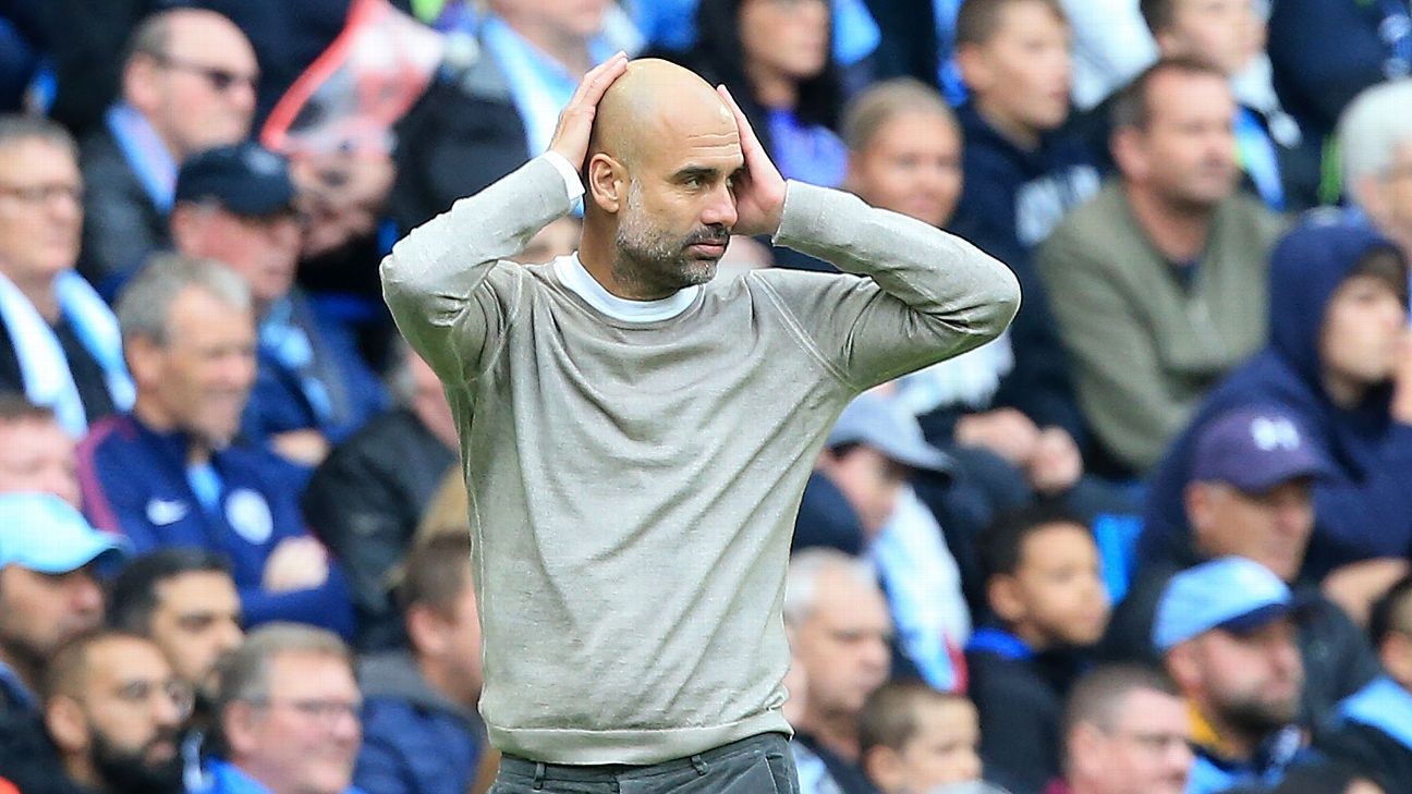 'Nervous' Manchester City have a lot to do in title race - Pep Guardiola