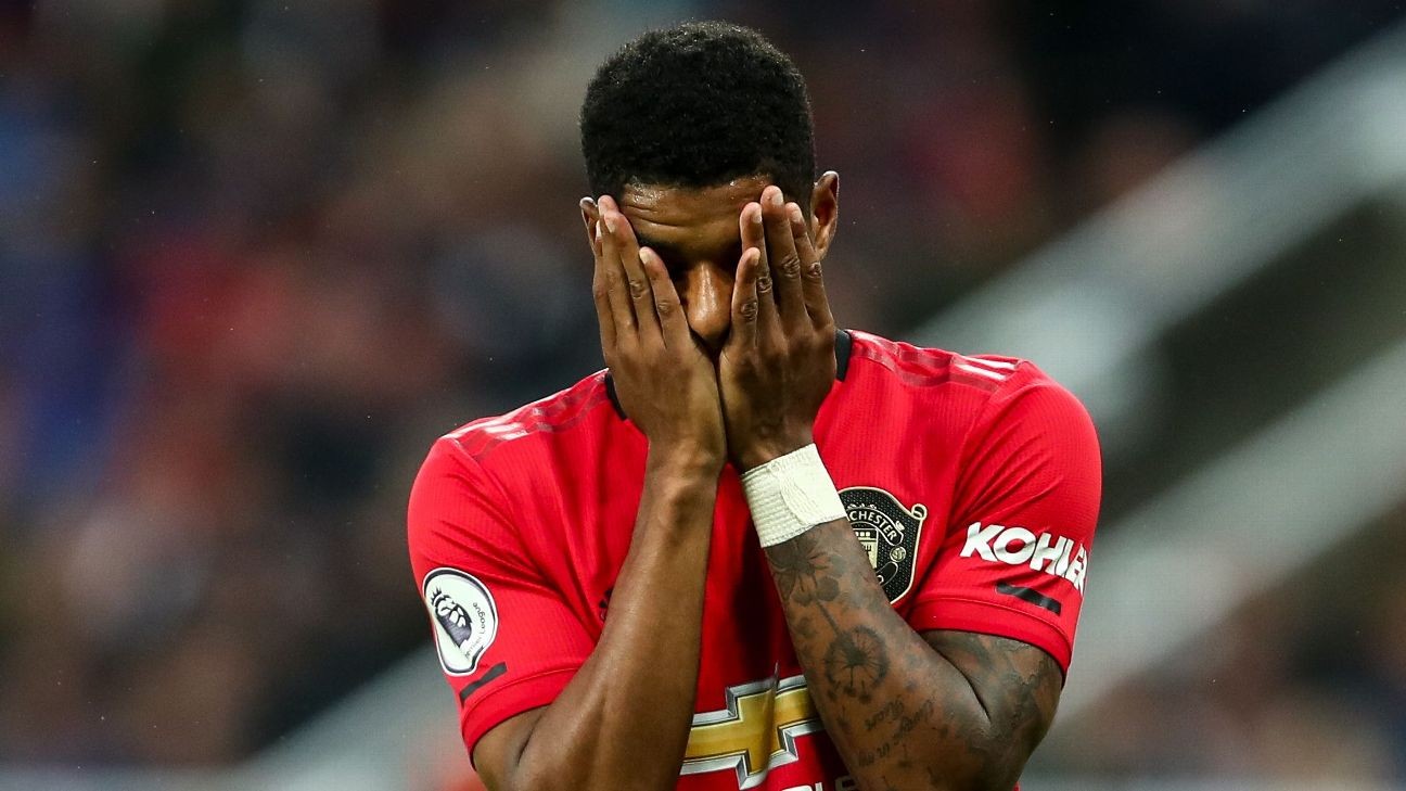 Rashford lacks confidence in 5/10 performance as Man United fall at Newcastle