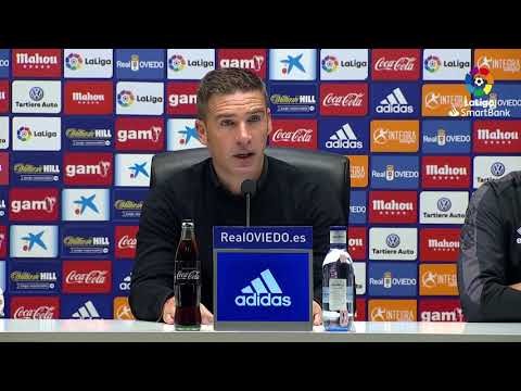 Rueda de prensa de Luis Carrión tras el Real Oviedo vs CD Numancia (1-1)