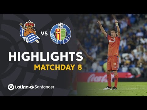 Highlights Real Sociedad vs Getafe CF (1-2)