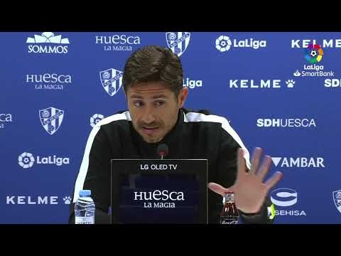 Rueda de prensa de Víctor Sánchez del Amo tras el SD Huesca vs Málaga CF (2-0)