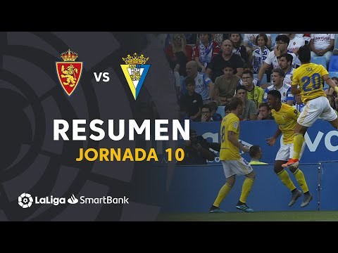 Resumen de Real Zaragoza vs Cádiz CF (0-2)