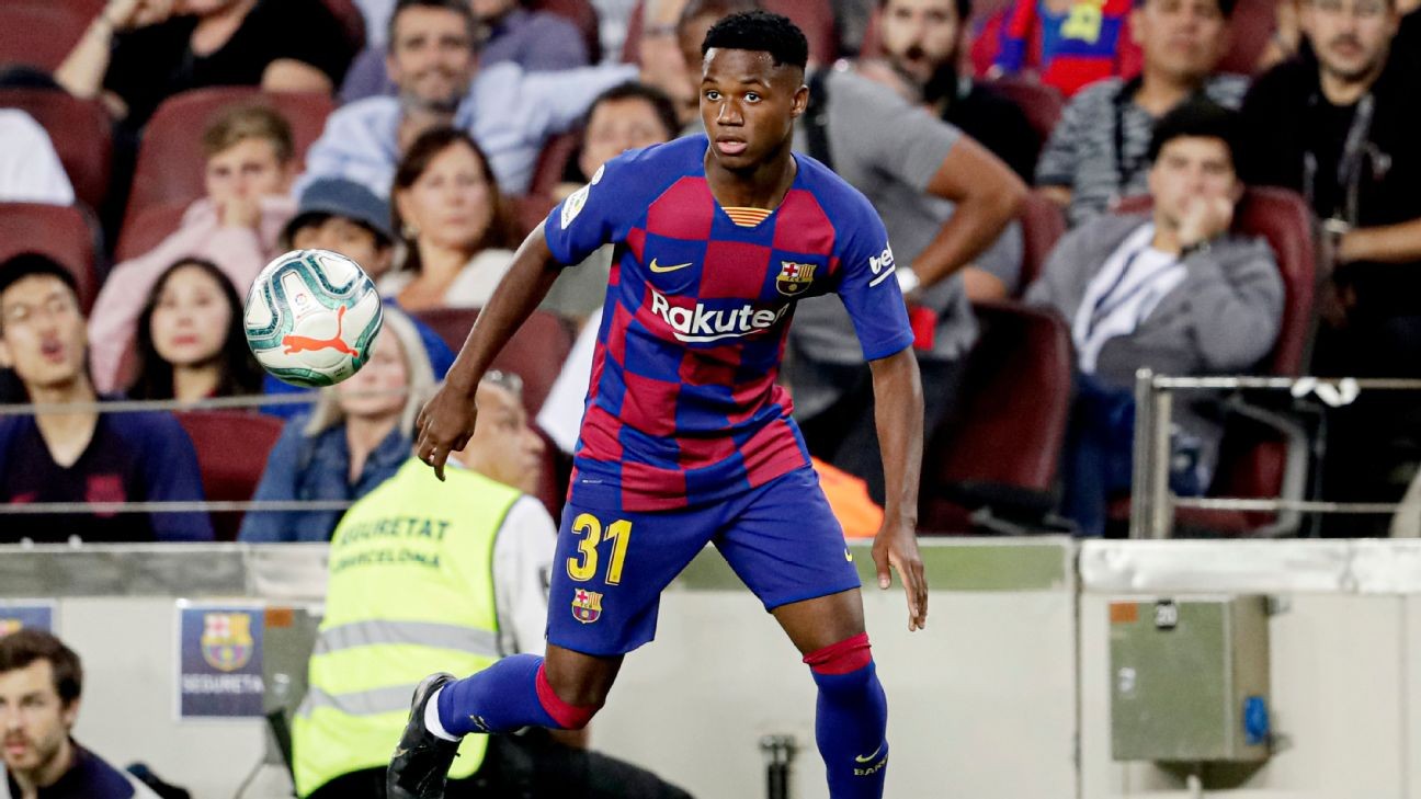Spain boss Moreno considered selecting Barcelona star Ansu in squad for Euro 2020 qualifiers