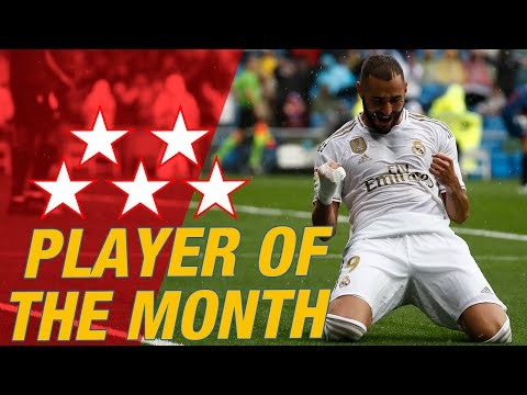 Benzema, Five Star Player of the Month for September!