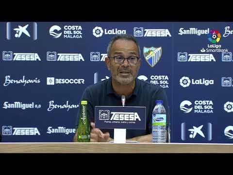 Rueda de prensa de  Álvaro Cervera tras el Málaga CF vs Cádiz CF (1-2)