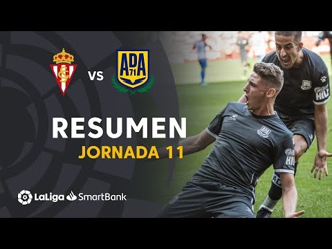 Resumen de Real Sporting vs AD Alcorcón (1-3)