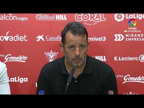 Rueda de prensa de  Baldomero Hermoso tras el CD Mirandés vs CF Fuenlabrada (2-1)