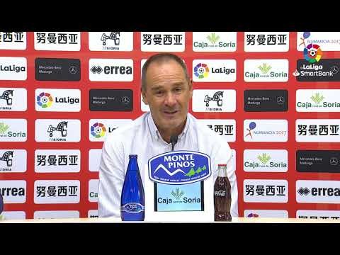 Rueda de prensa de Víctor Fernández tras el CD Numancia vs Real Zaragoza (0-1)