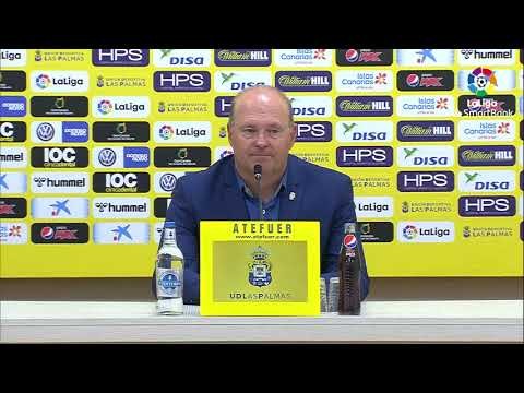 Rueda de prensa de Pepe Mel tras el UD Las Palmas vs RC Deportivo (3-0)