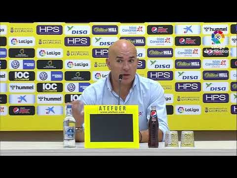 Rueda de prensa de Luis César tras el UD Las Palmas vs RC Deportivo (3-0)