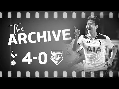 THE ARCHIVE | Spurs 4-0 Watford | Heung-Min Son double at White Hart Lane