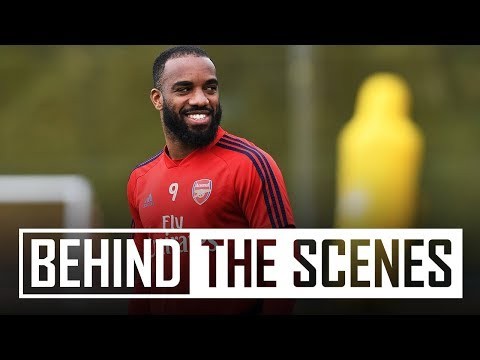Alexandre Lacazette returns to training | Behind the scenes