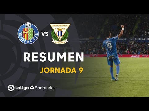 Resumen de Getafe CF vs CD Leganés (2-0)