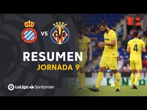 Resumen de RCD Espanyol vs Villarreal CF (0-1)