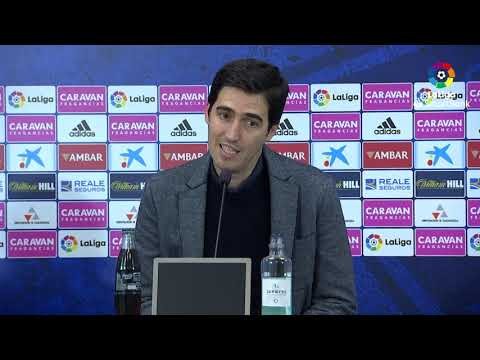 Rueda de prensa de Andoni Iraola tras el Real Zaragoza vs CD Mirandés (1-2)