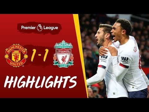 Late leveller from Lallana at Old Trafford | Manchester Utd vs Liverpool