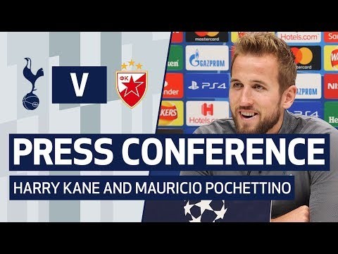 PRESS CONFERENCE | Harry Kane and Mauricio Pochettino pre-Crvena Zvezda