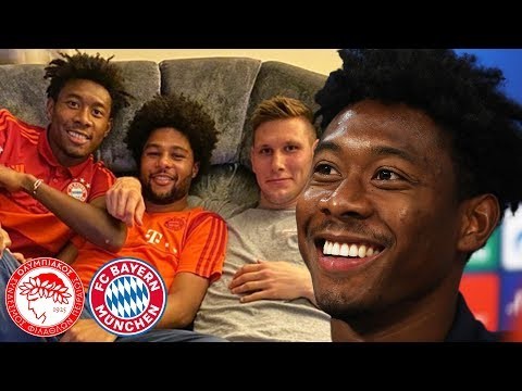 "Serge und ich waren bei Niklas Süle zuhause" | PK mit Alaba & Kova? | Olympiakos Piräus - FC Bayern