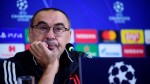 Sarri: Fortunately the Juventus players remained patient