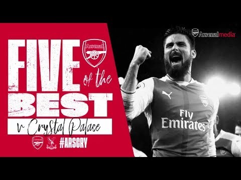 Arsenal v Crystal Palace | Five of the best Arsenal goals | Premier League