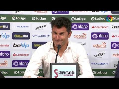 Rueda de prensa de  Iván Ania tras el Real Racing Club vs RC Deportivo (1-1)