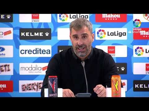 Rueda de prensa de  Jon Pérez Bolo tras el Rayo Vallecano vs SD Ponferradina (1-3)