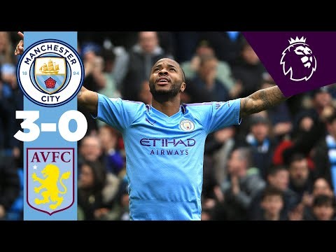 HIGHLIGHTS | Man City 3-0 Aston Villa | Sterling, De Bruyne, Gundogan
