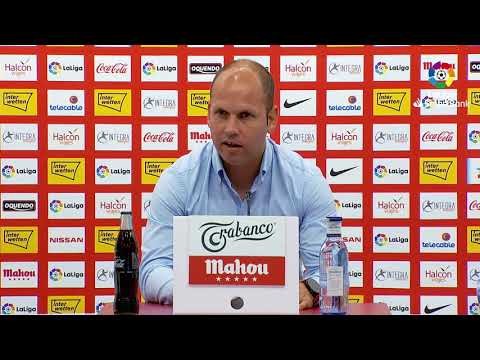 Rueda de prensa de José Alberto López tras el Real Sporting vs Real Zaragoza (4-0)