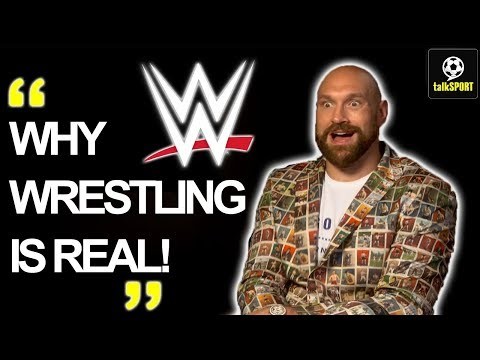 "Wrestling IS REAL" Tyson Fury WWE exclusive on wrestling and Deontay Wilder
