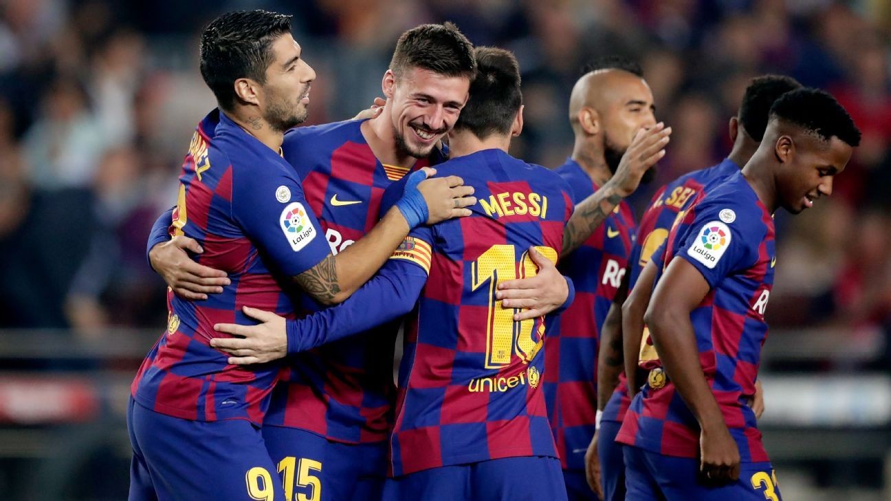 Lionel Messi inspires Barcelona past Real Valladolid to top of La Liga table