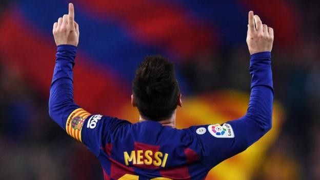 Barcelona 5-1 Real Valladolid: Lionel Messi scores twice as Barcelona return to the top