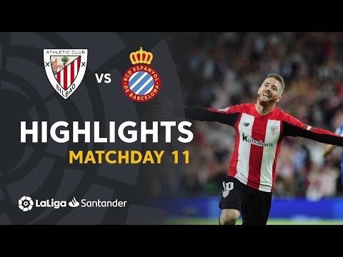 Highlights Athletic Club vs RCD Espanyol (3-0)