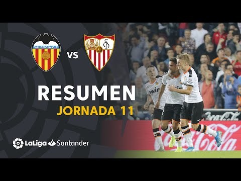 Resumen de Valencia CF vs Sevilla FC (1-1)