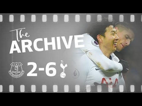 THE ARCHIVE | Everton 2-6 Spurs | Spurs score SIX at Goodison Park!