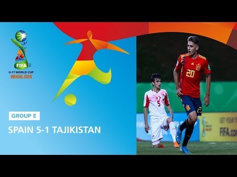 Spain v Tajikistan Highlights - FIFA U17 World Cup 2019 ™