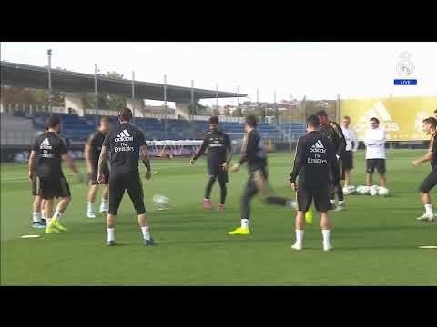 Pre-Betis training session