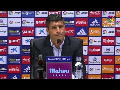Rueda de prensa de  Pedro Emanuel tras el Real Oviedo vs UD Almería (0-0)