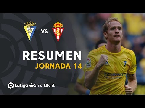 Resumen de Cádiz CF vs Real Sporting (3-1)