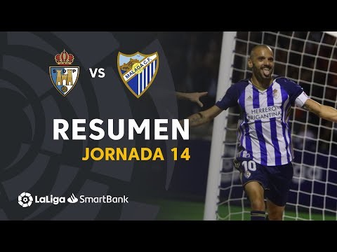 Resumen de SD Ponferradina vs Málaga CF (1-0)