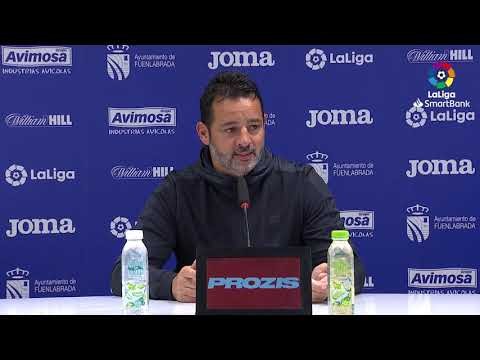 Rueda de prensa de  Baldomero Hermoso tras el CF Fuenlabrada vs RC Deportivo (1-1)