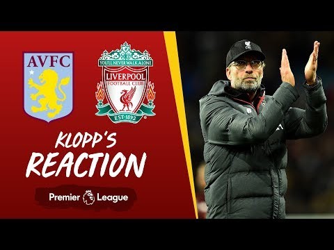 Klopp's Reaction "I felt the best possible emotions after Sadio's goal" | Aston Villa vs Liverpool