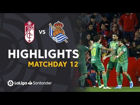 Highlights Granada CF vs Real Sociedad (1-2)