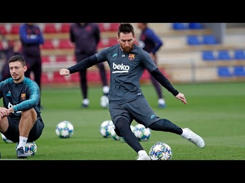 LIVE - Barça training session