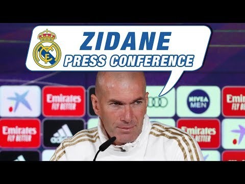 Éibar vs Real Madrid | Zidane's pre-match press conference