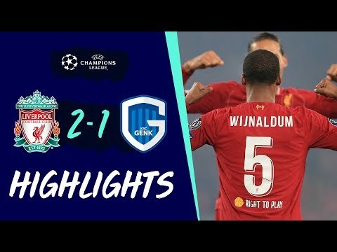 Liverpool 2-1 Genk | Gini & Ox goals see off Genk | Highlights