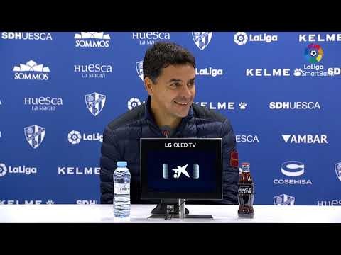 Rueda de prensa de  Míchel tras el SD Huesca vs Real Oviedo (3-1)